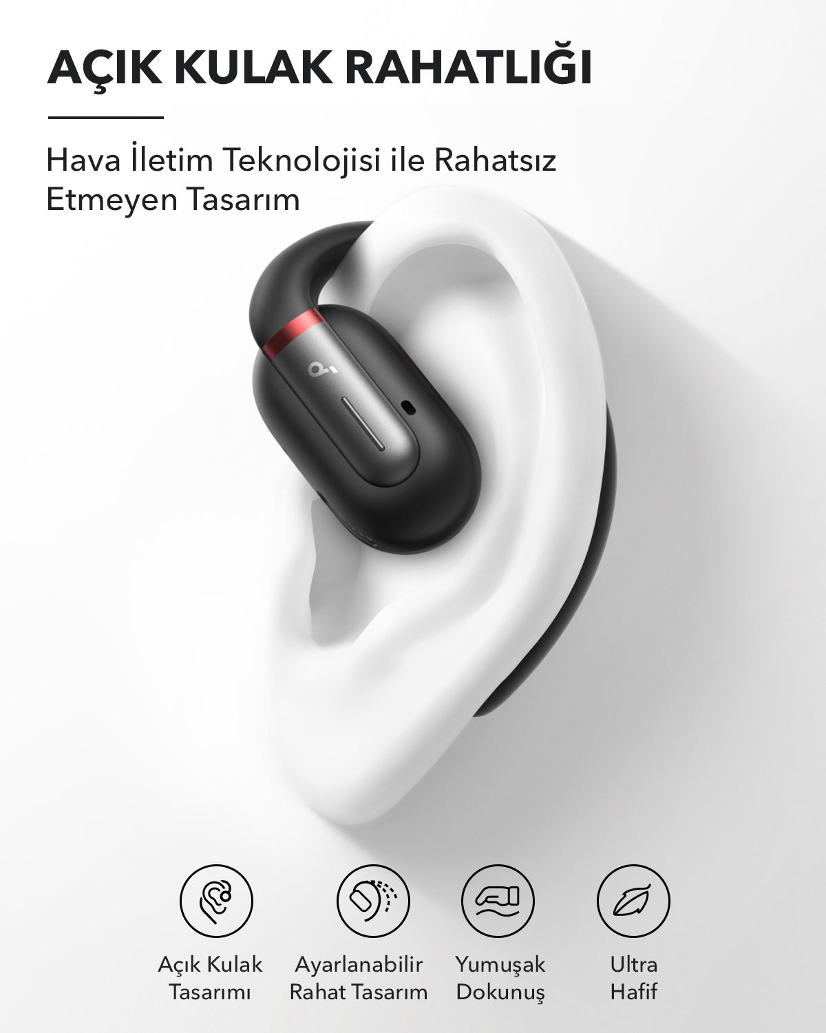 Anker Soundcore V30i Kulak İçi Bluetooth Kulaklık - Siyah