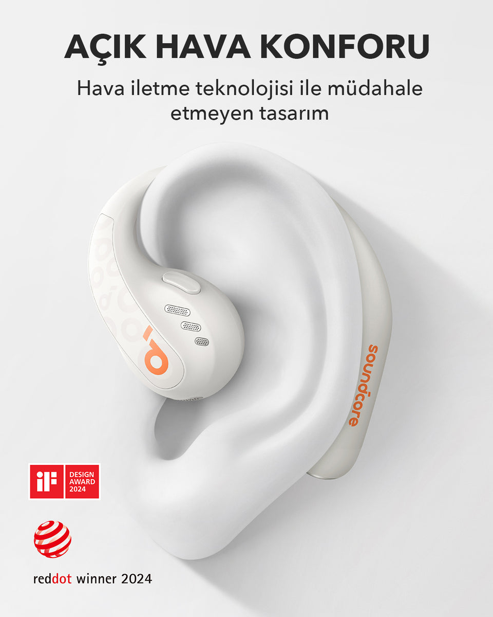 Anker Soundcore AeroFit Pro【ホワイト】 Anker Soundcore AeroFit Pro kainos nuo 133.00 € | Kaina24.lt