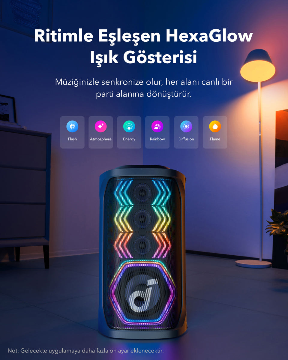 Anker Soundcore Rave 3 AI Karaoke Bluetooth Speaker | Anker