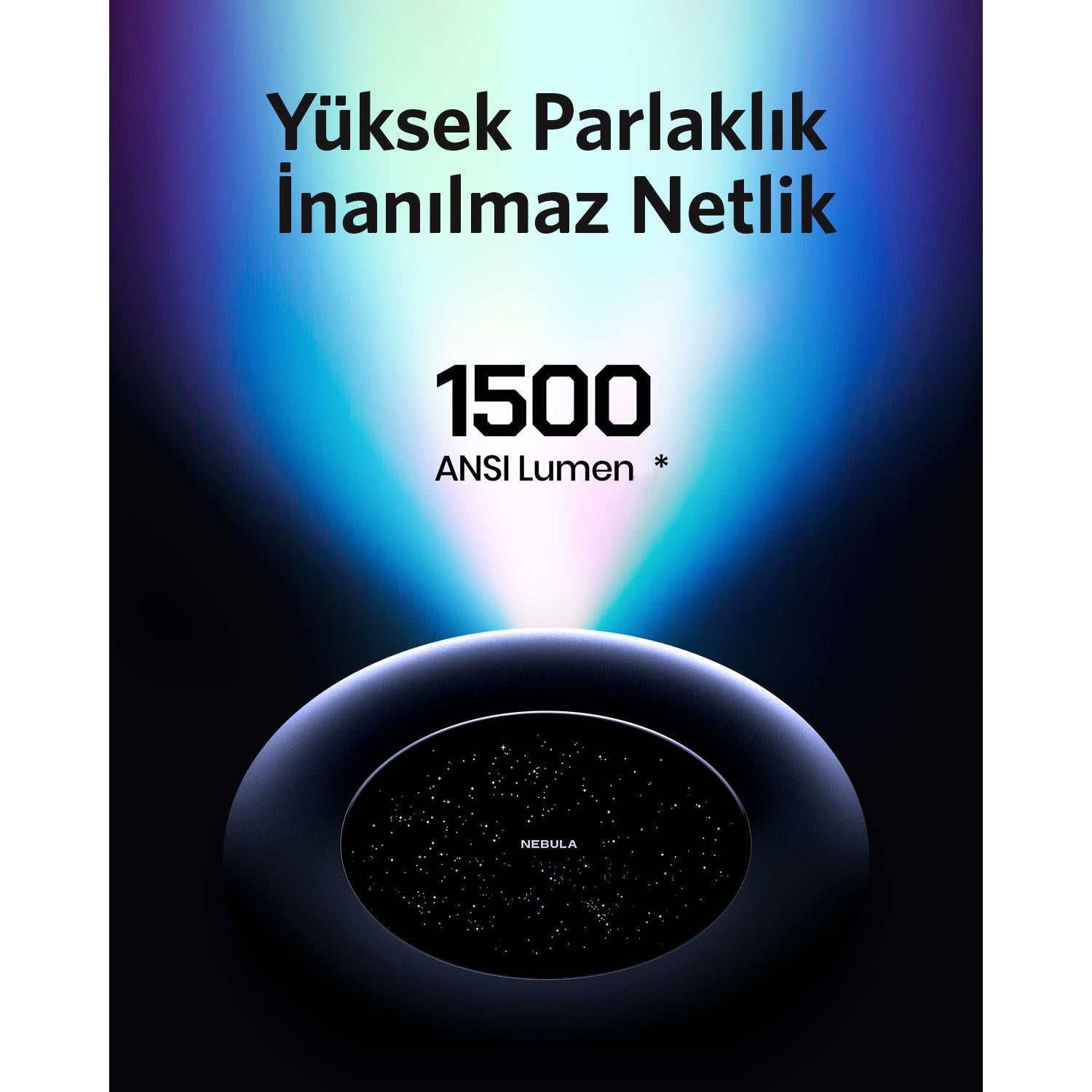 Anker Nebula Cosmos Max Akıllı 4K Projeksiyon Cihazı Android TV Box