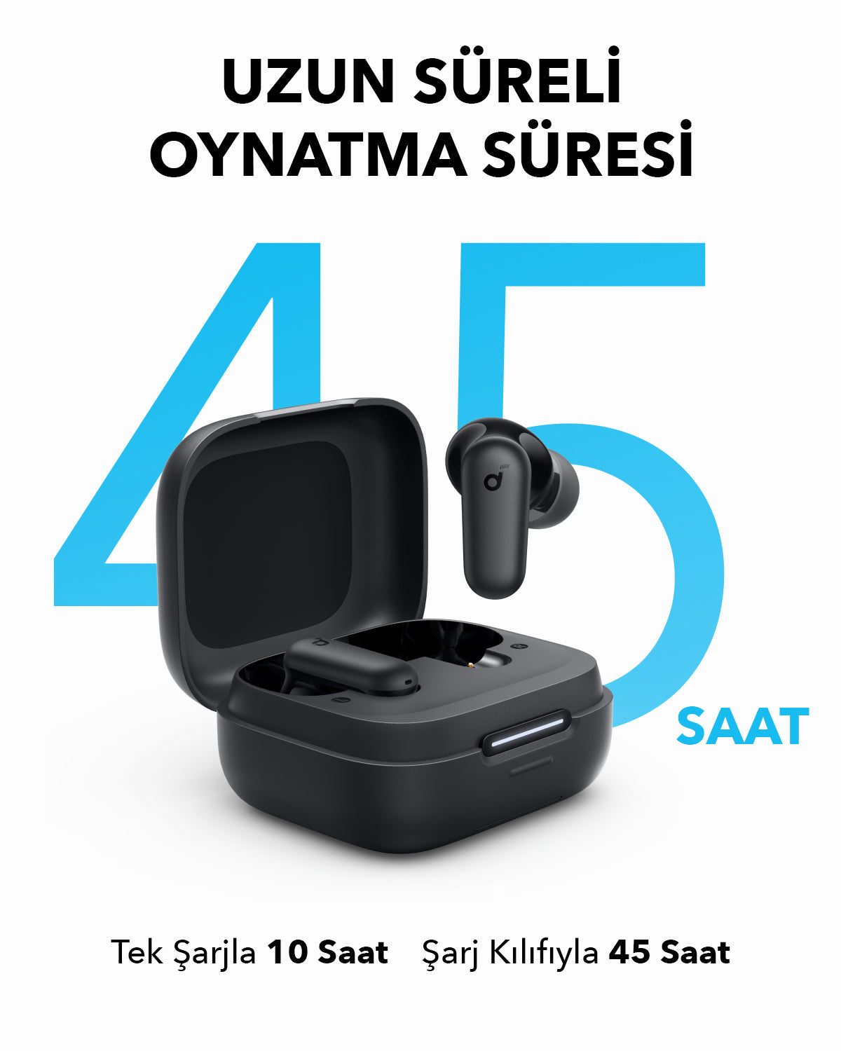 Anker Soundcore R50i NC Kablosuz Bluetooth Kulaklık - Siyah