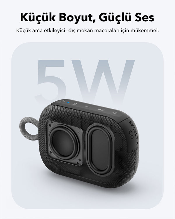 Anker Soundcore Select 4 Go Kablosuz Bluetooth Hoparlör - Siyah