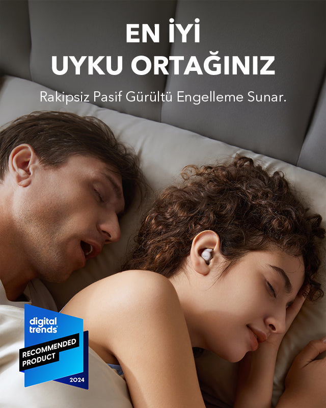 Anker Soundcore Sleep A20 Bluetooth Kulak İçi Uyku Kulaklığı - Krem