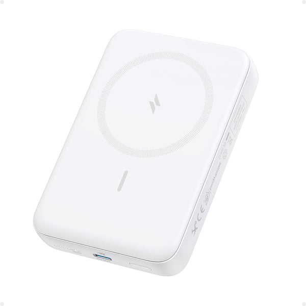 Anker Zolo Powerbank (10.000 mAh, 30W, Manyetik) - Beyaz