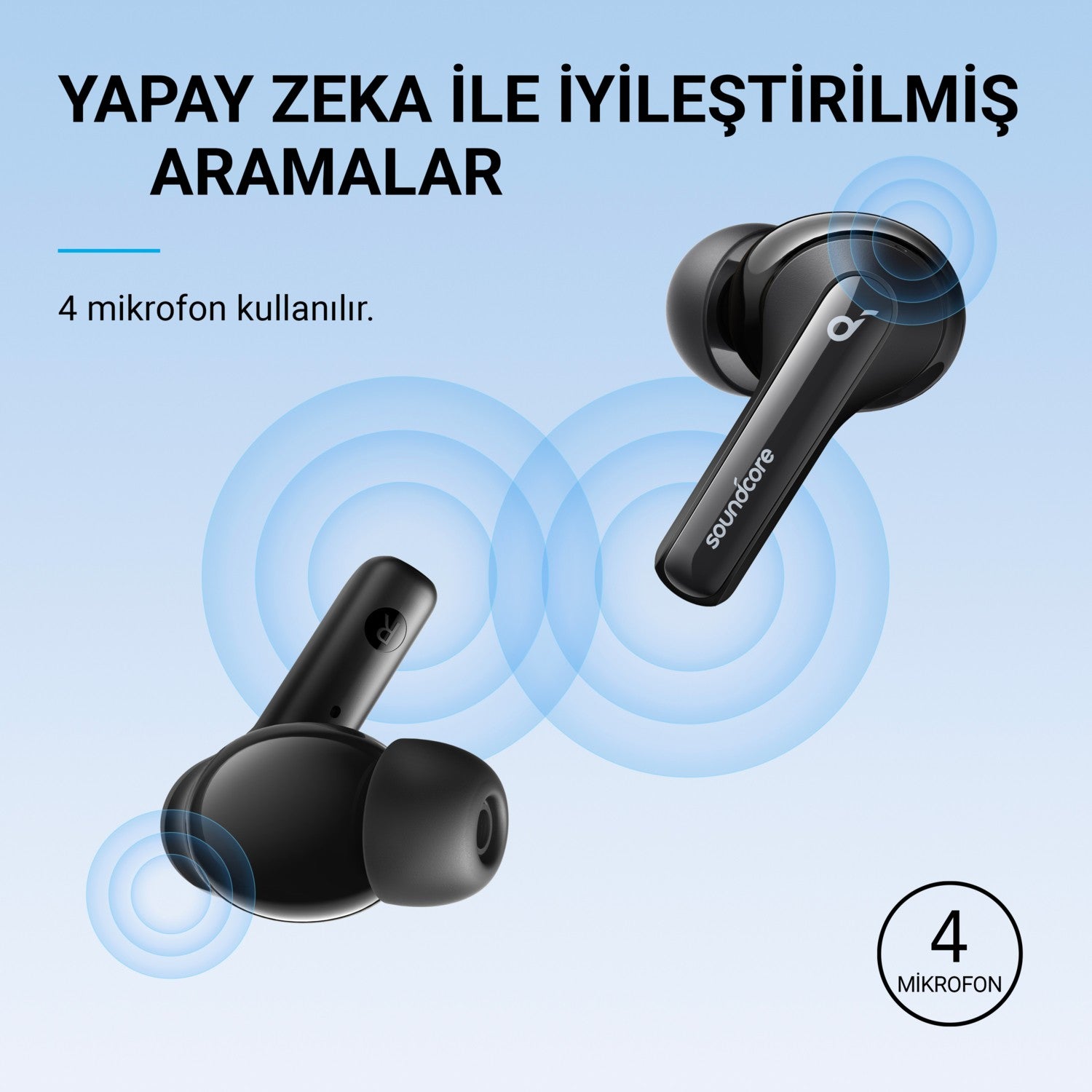 Anker Soundcore Life Note 3i TWS Bluetooth 5.2 In-Ear Headphones - White