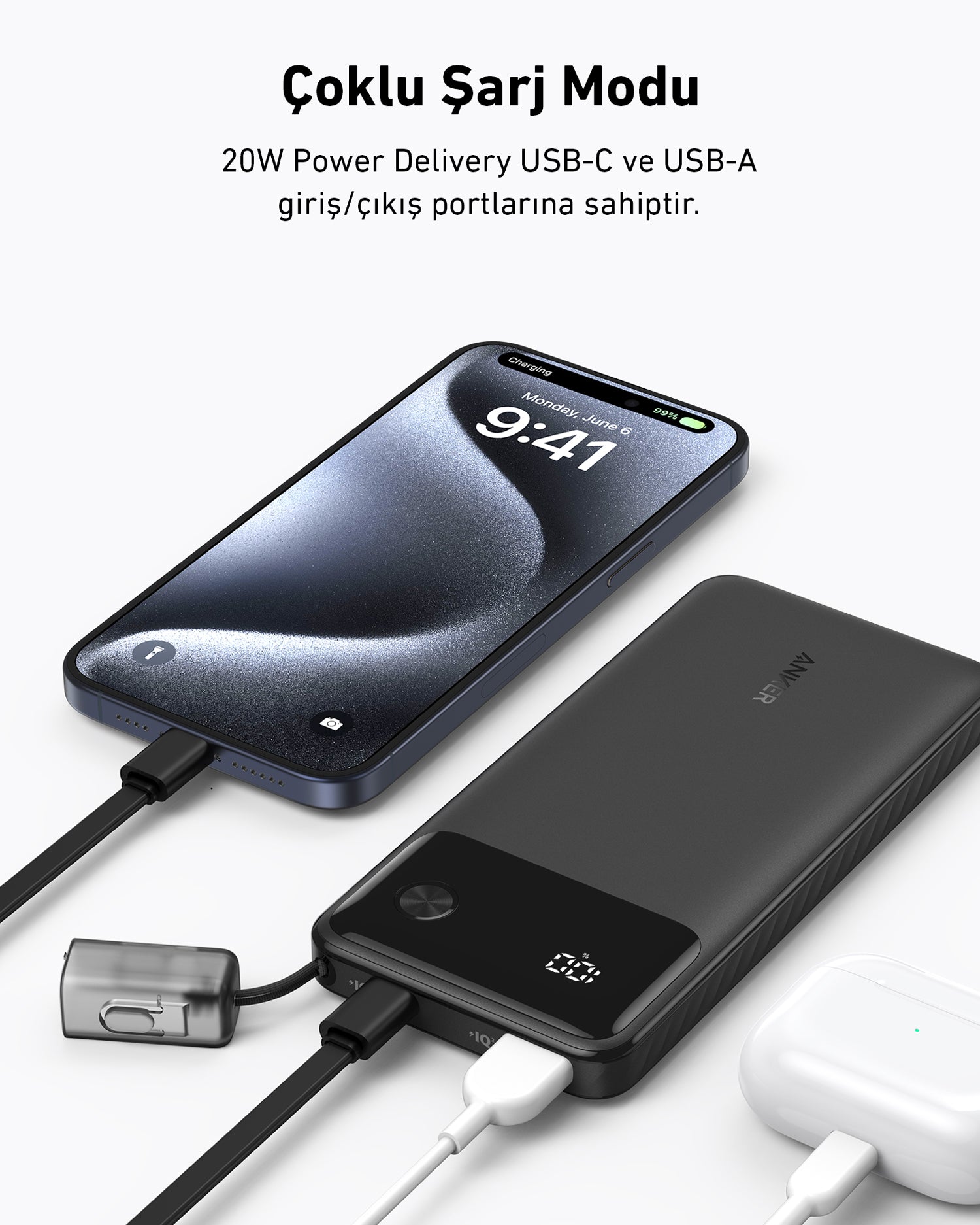 Anker Powerbank (10.000mAh, 22,5W)