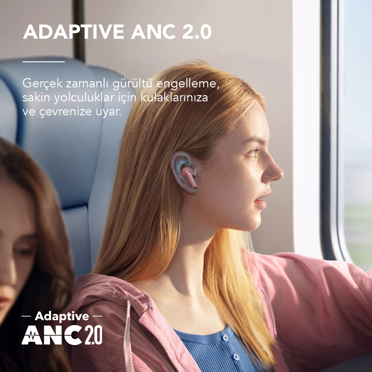 Anker Soundcore Liberty 4 NC Bluetooth In-Ear Headphones - Dark Blue