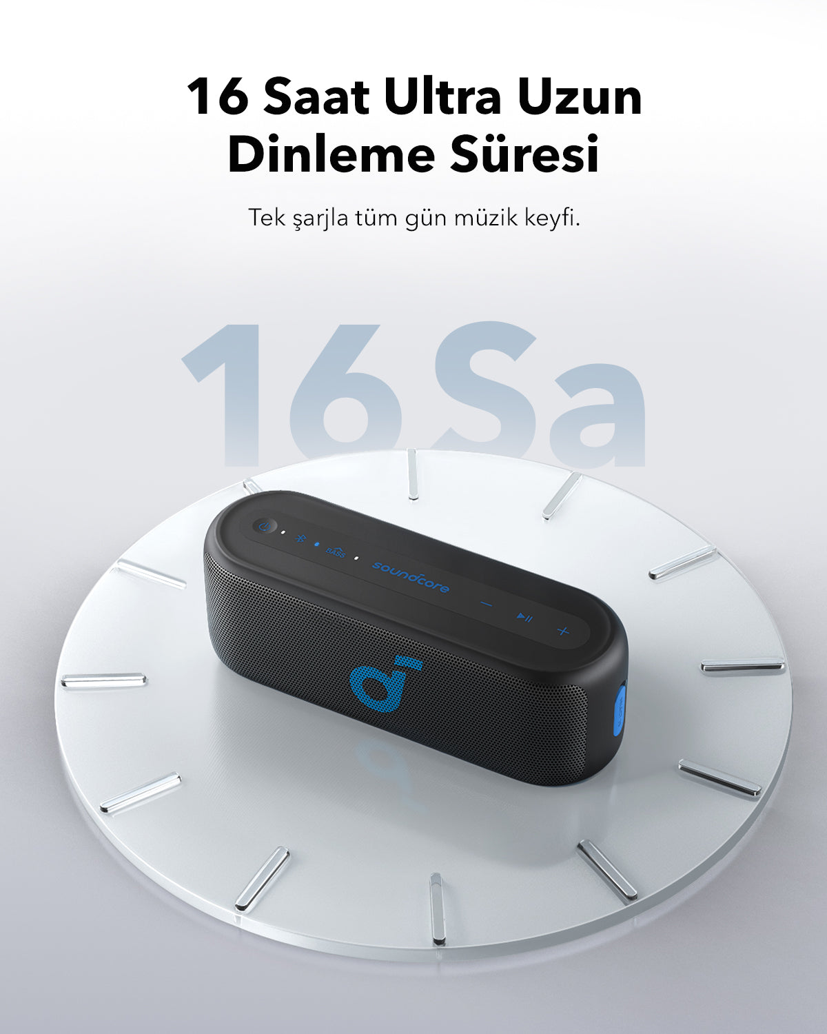 Anker Soundcore Select 2 S Kablosuz Bluetooth Hoparlör - Siyah