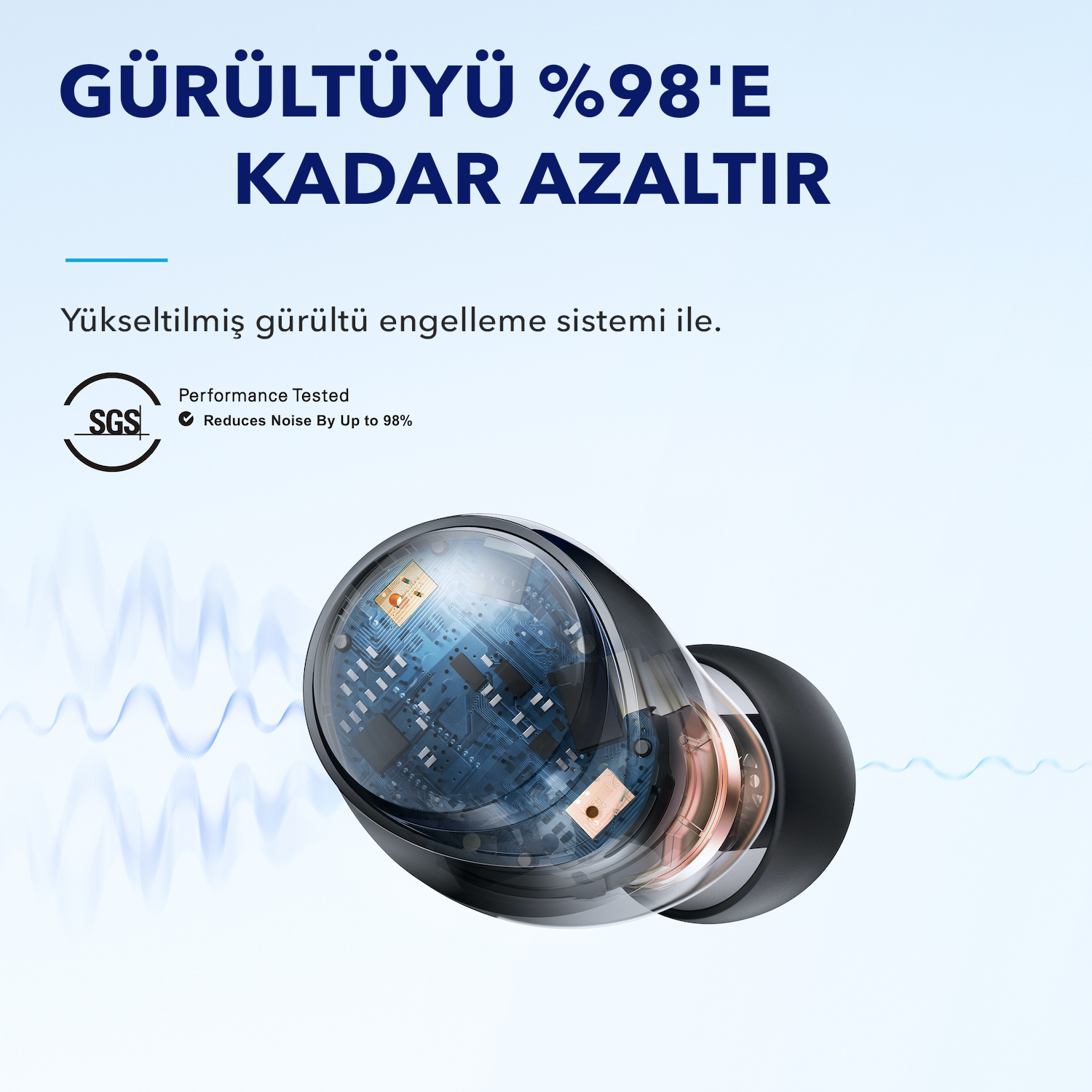 Anker Space A40 Bluetooth Kulaklık - Siyah