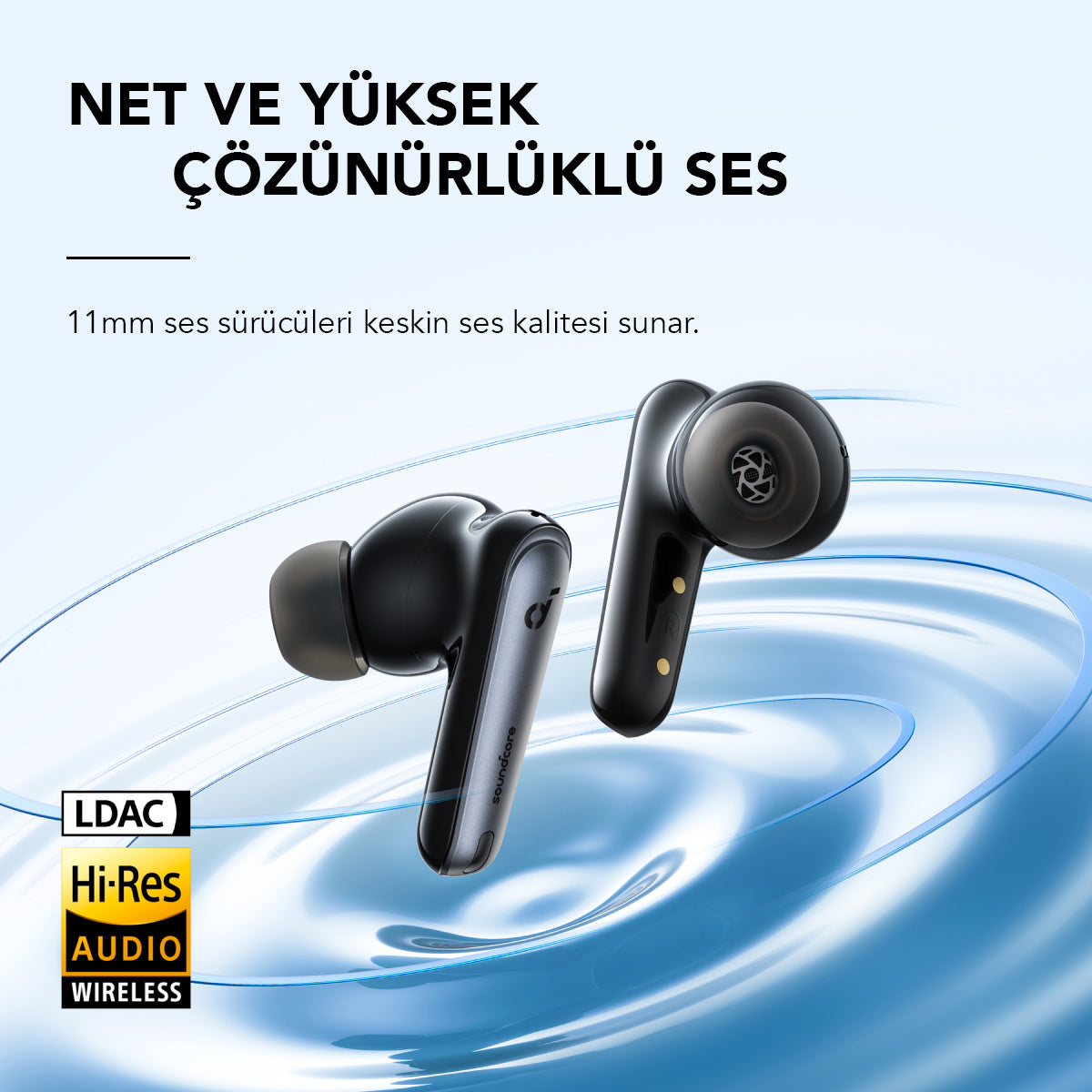 Anker Soundcore Liberty 4 NC In-Ear Bluetooth Headphones - Velvet Black