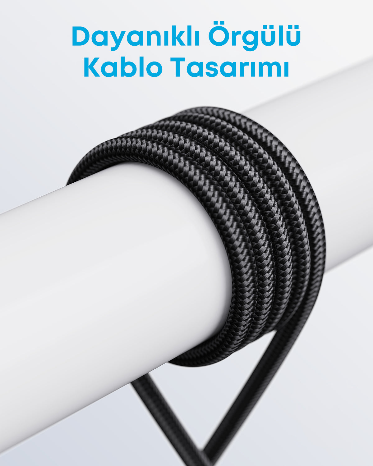 Anker 310 USB-C to USB-C 1m 240w Örgülü Kablo - Siyah