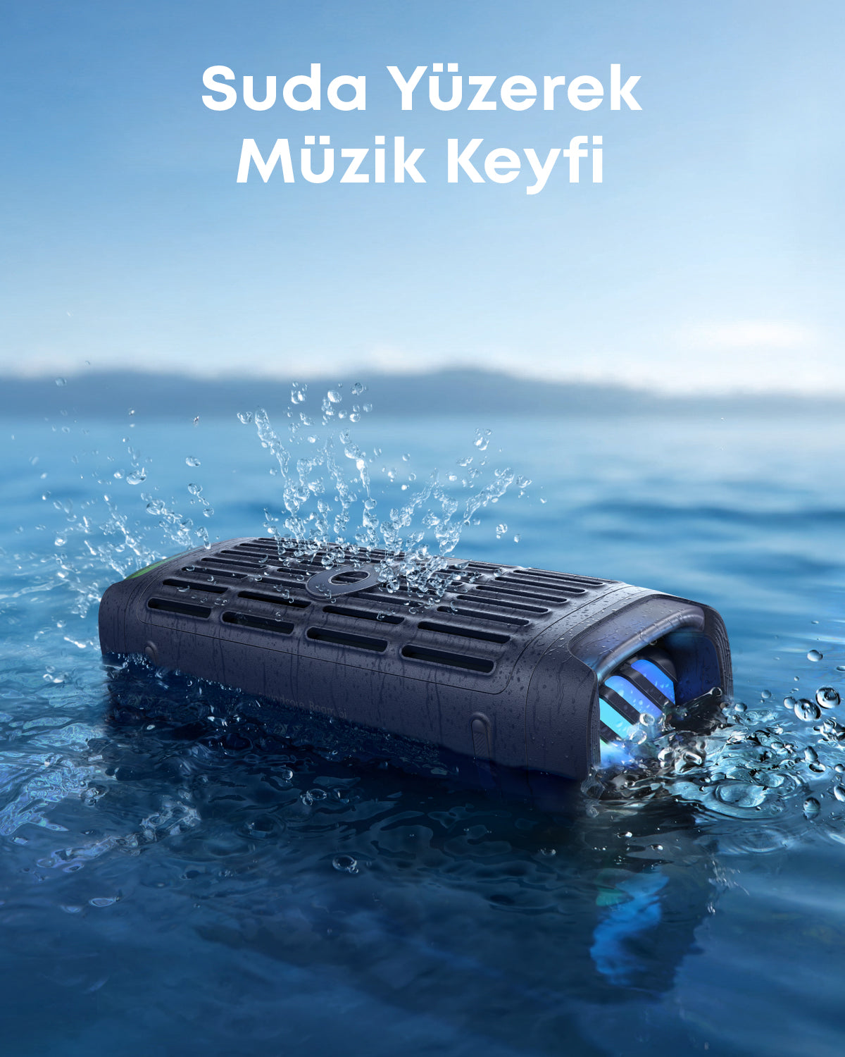 Anker Soundcore Boom 3i Taşınabilir Dış Mekan Bluetooth Hoparlör - Mavi