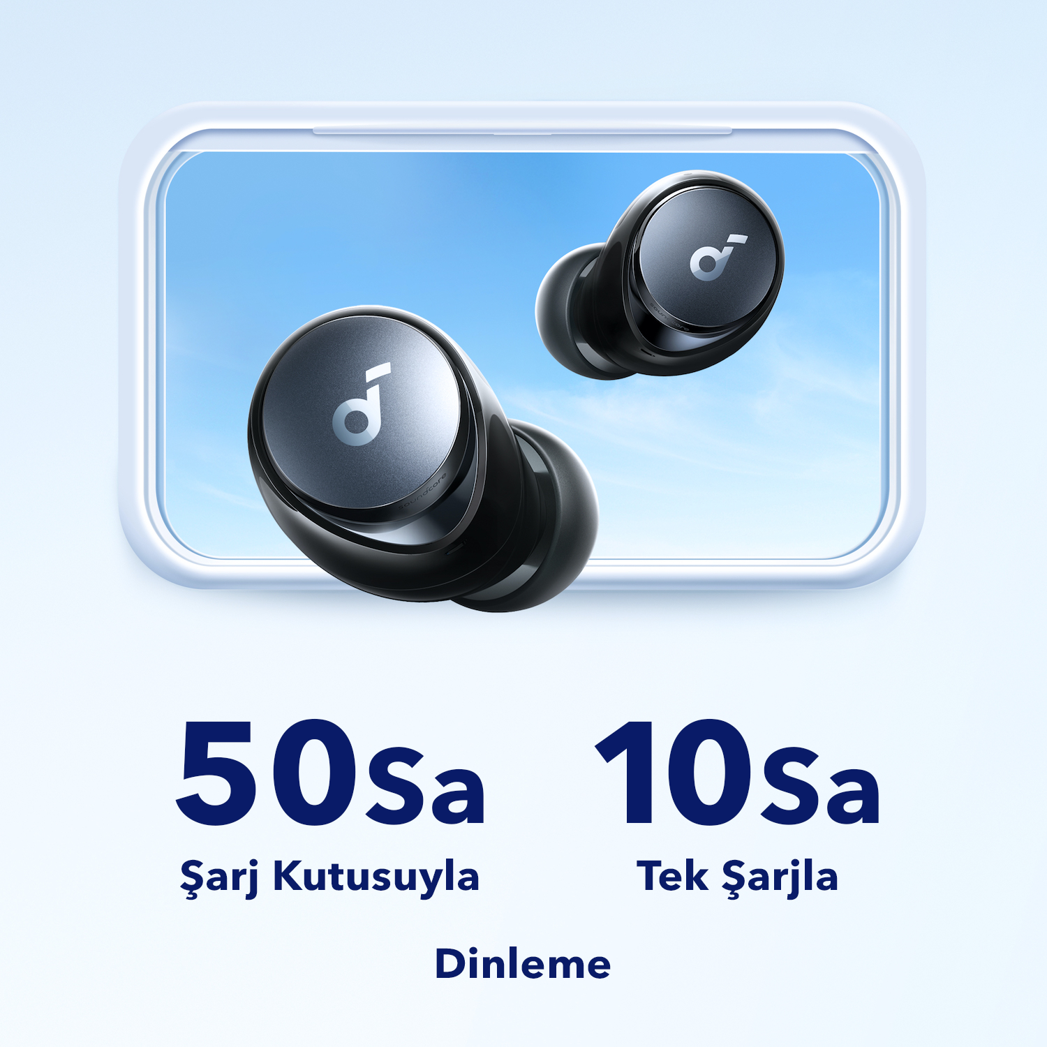 Anker Space A40 Bluetooth Kulaklık - Siyah