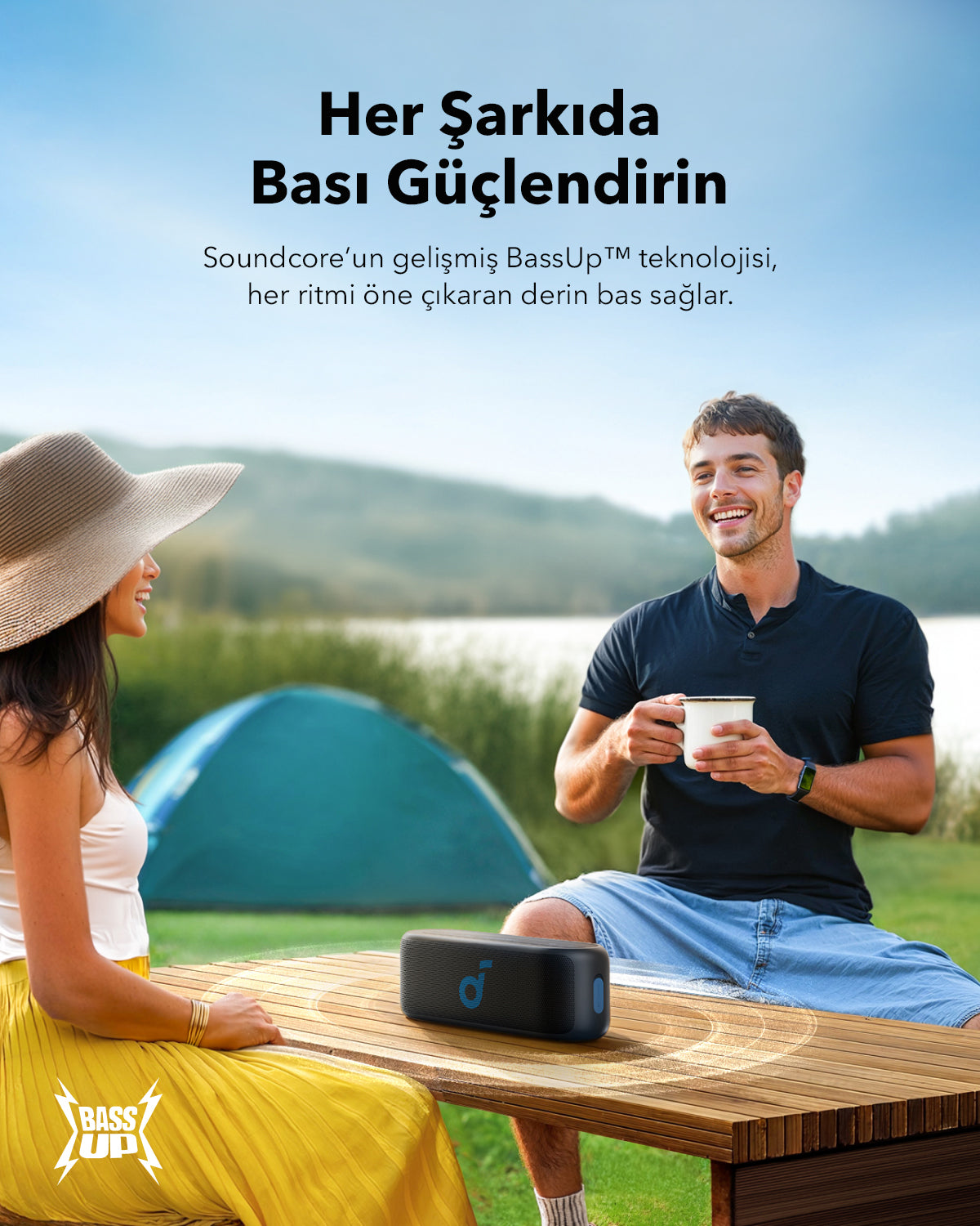 Anker Soundcore Select 2 S Kablosuz Bluetooth Hoparlör - Siyah