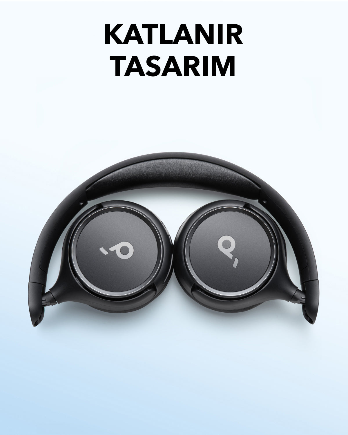 Anker Soundcore H30i Kulak Üstü Bluetooth Kulaklık - Siyah