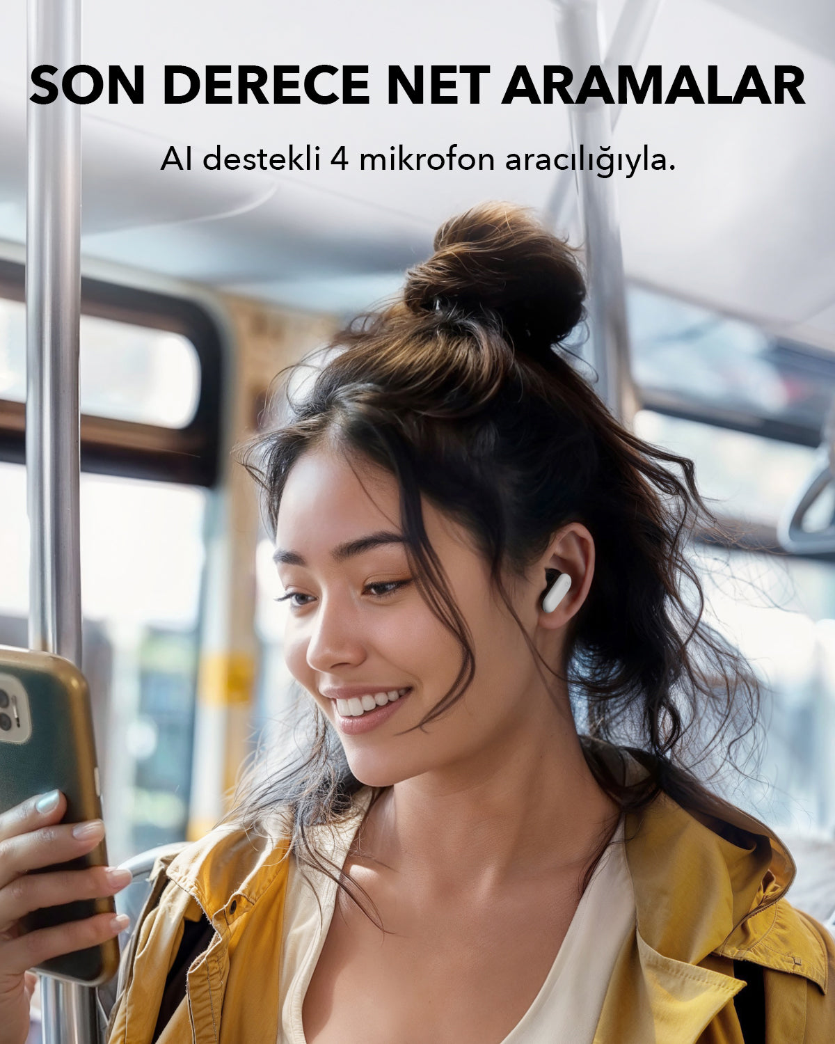 Anker Soundcore R50i NC Kablosuz Bluetooth Kulaklık - Beyaz