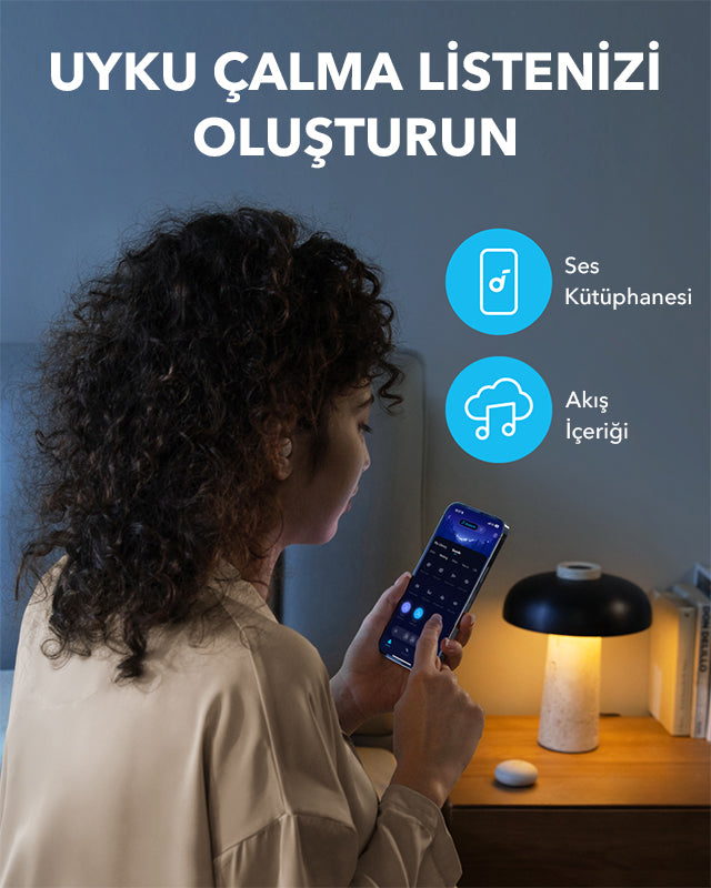 Anker Soundcore Sleep A20 Bluetooth Kulak İçi Uyku Kulaklığı - Krem