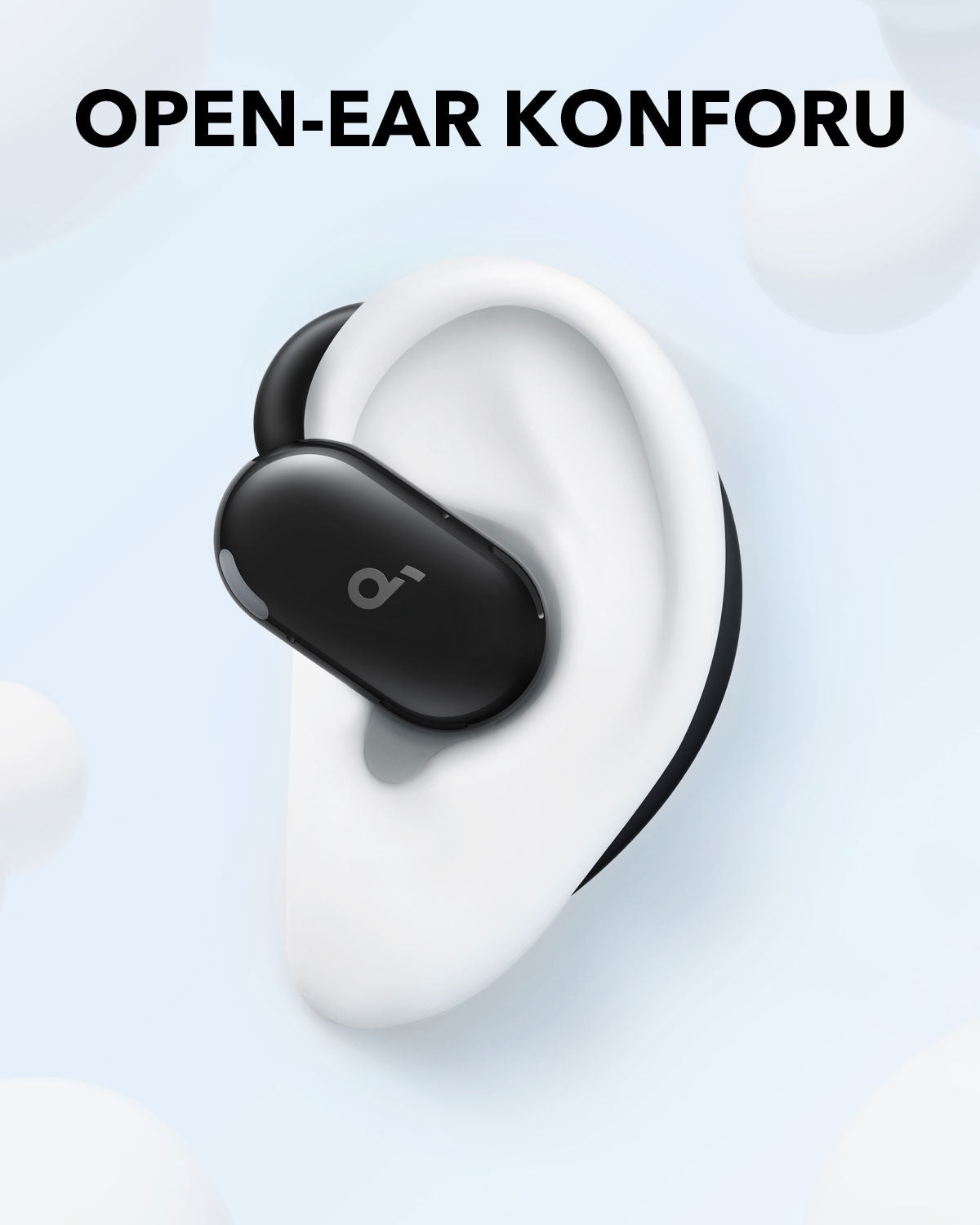 Anker Soundcore V20i Open-Ear Bluetooth Kulaklık - Siyah