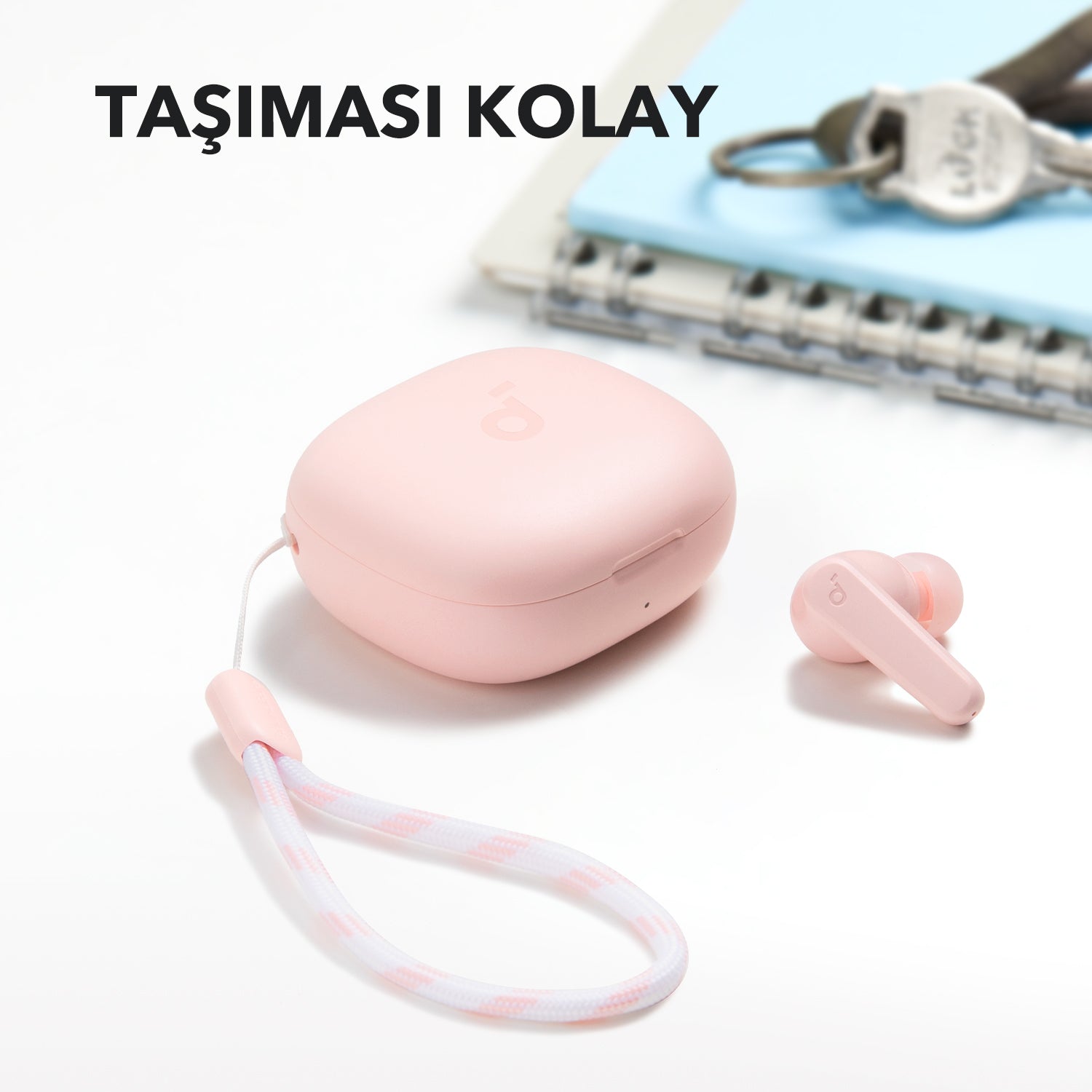 Anker Soundcore R50i TWS Kulak İçi Bluetooth Kulaklık - Pembe