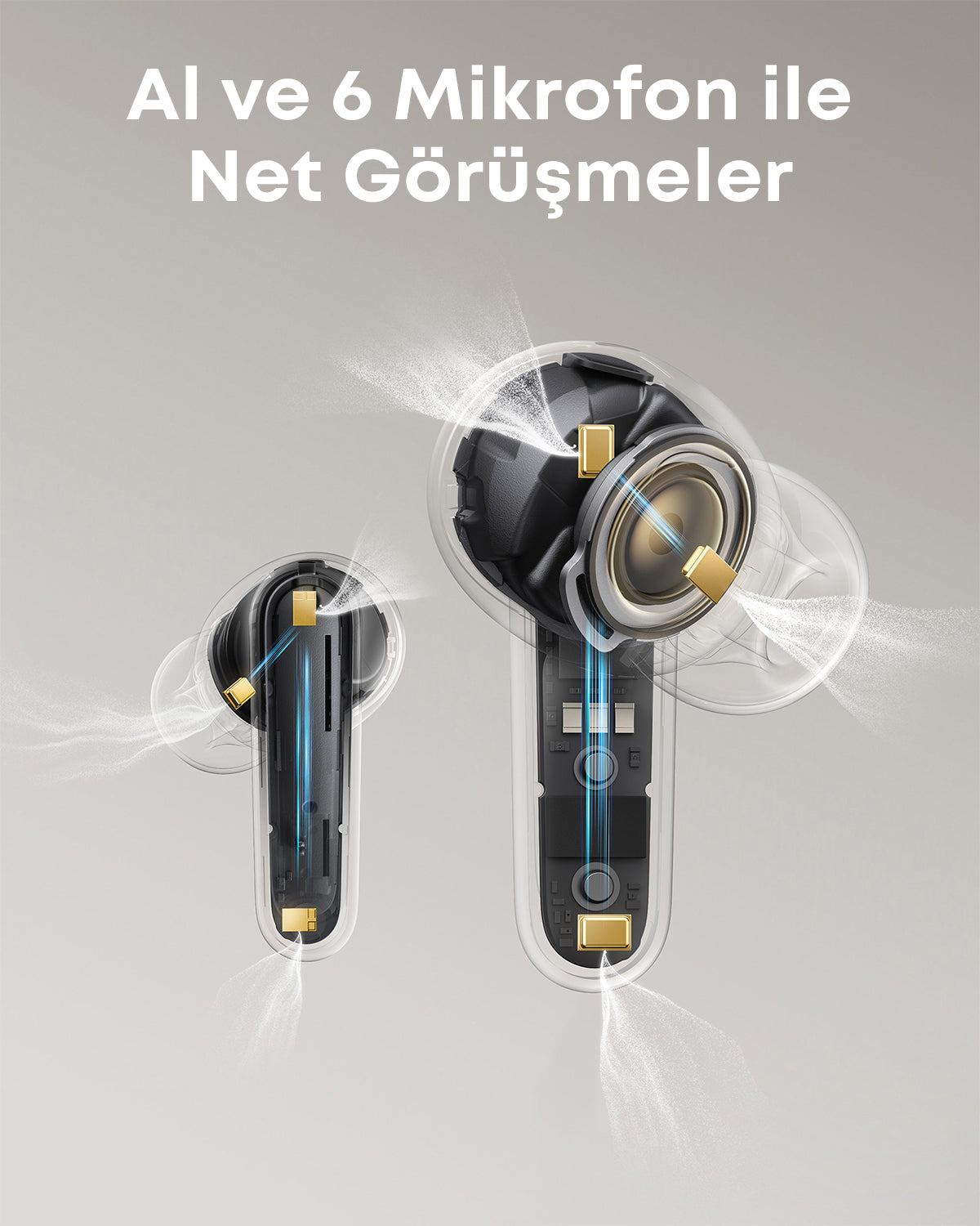 Anker Soundcore P41i Dahili Powerbank Özellikli Kablosuz Kulaklık- Siyah