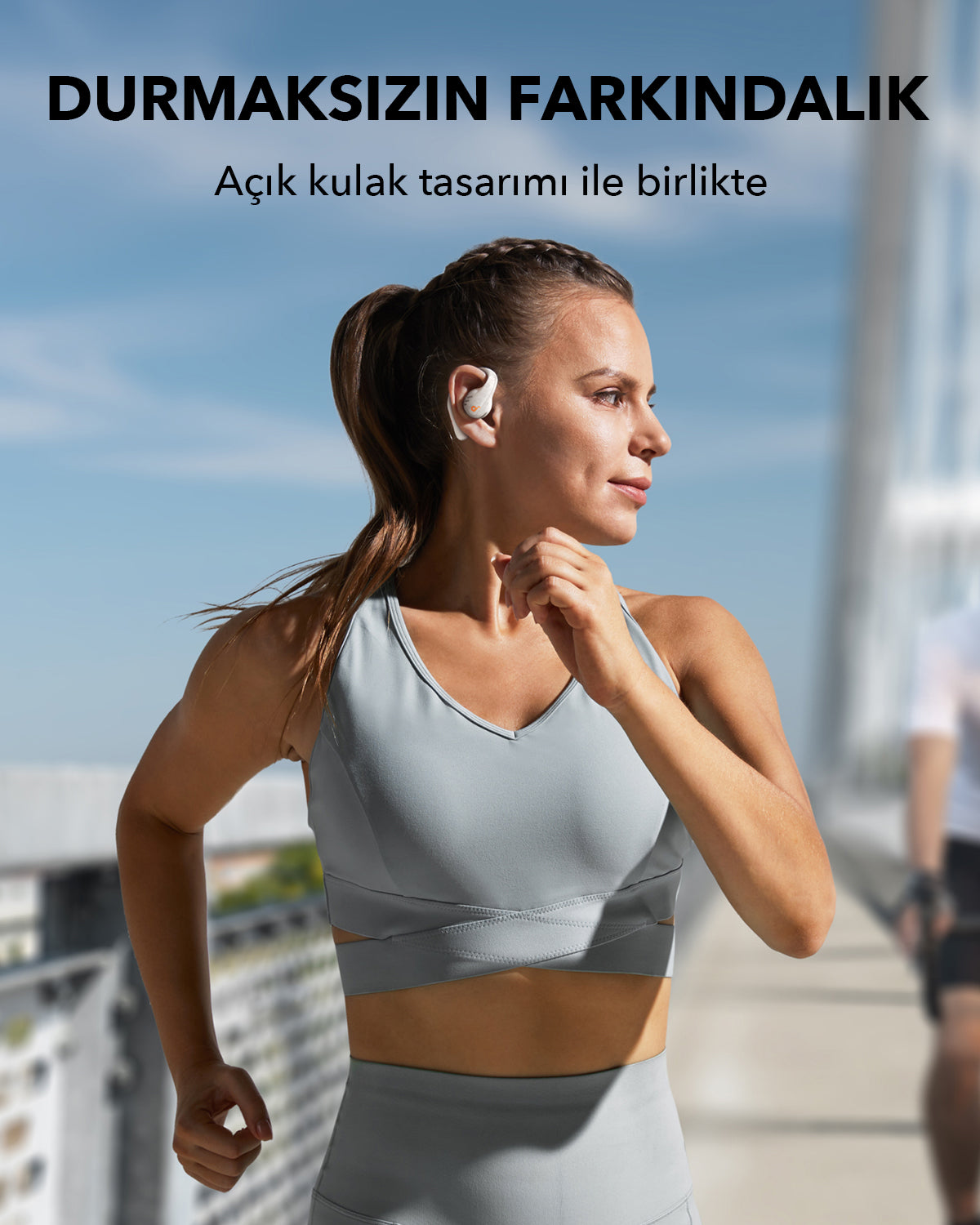 Anker Soundcore AeroFit Pro Kulak İçi Bluetooth Kulaklık Beyaz