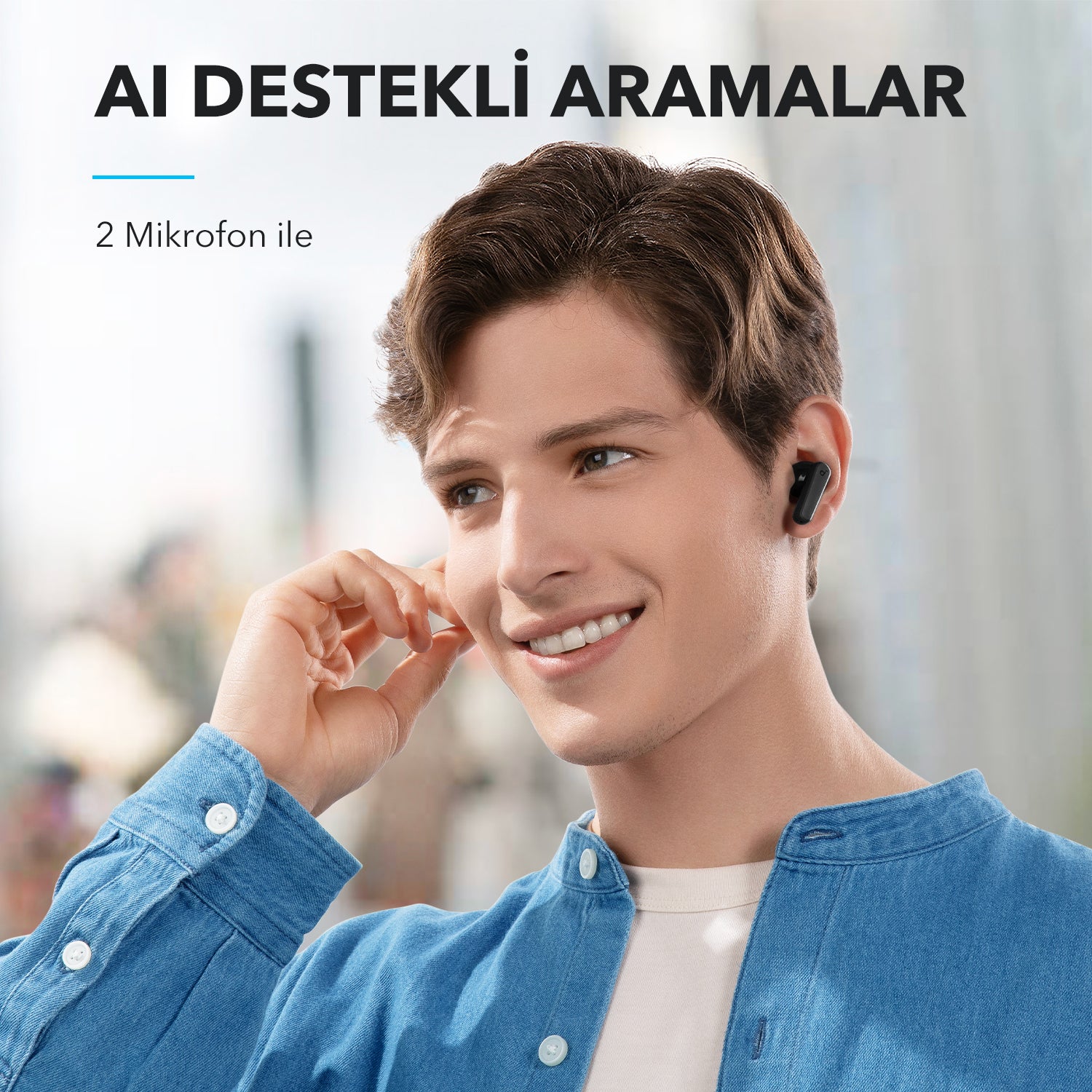 Anker Soundcore P20i TWS Bluetooth Kulaklık - Siyah