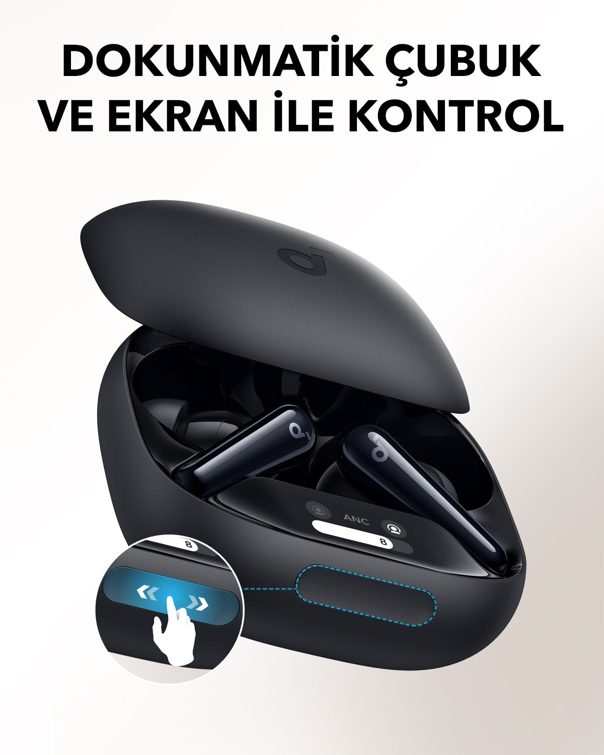 Anker Liberty 4 Pro Gürültü Engelleyici Kablosuz Bluetooth Kulaklık - Mat Siyah