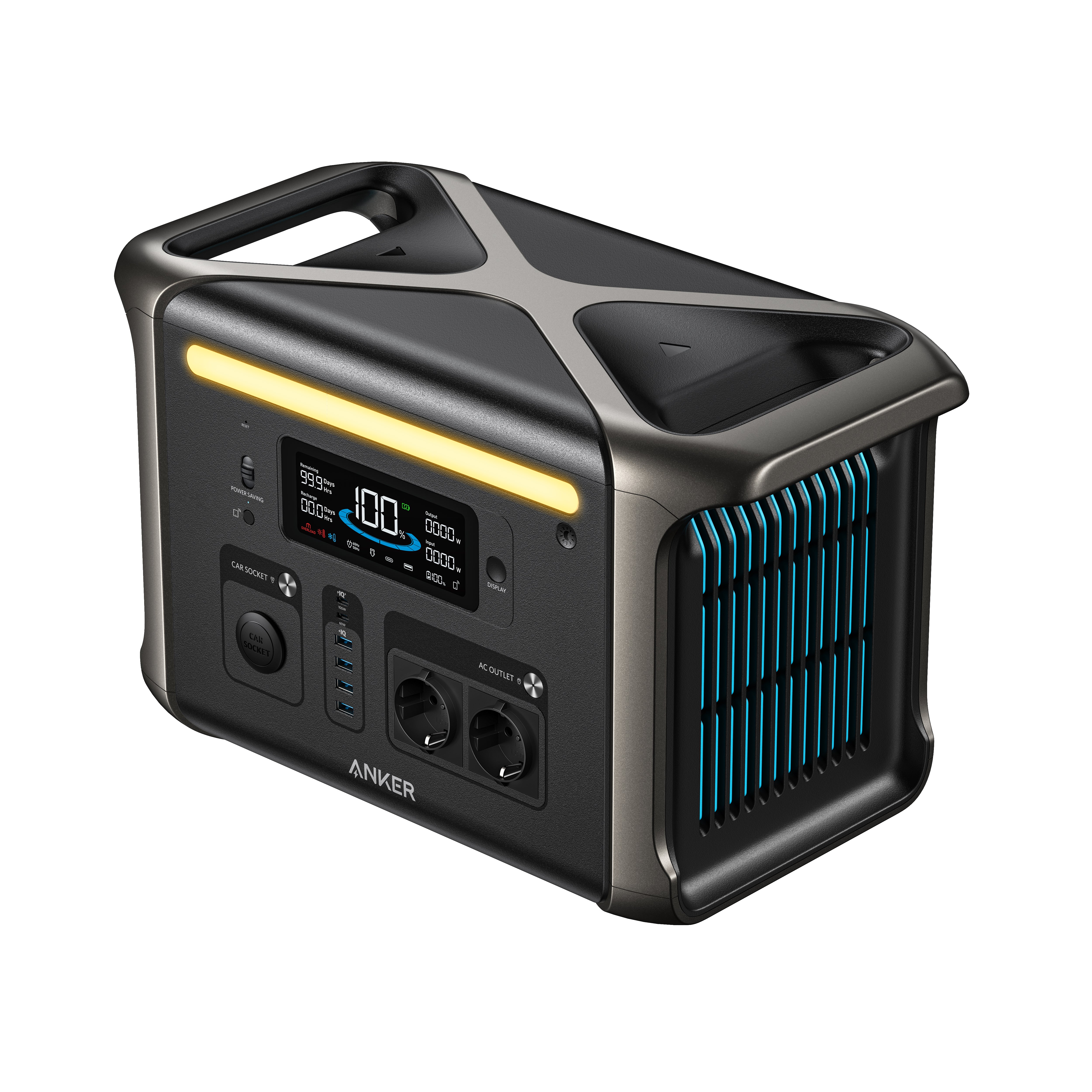 Anker SOLIX F1500 PowerHouse 1536Wh I 1800W Portable Power Supply