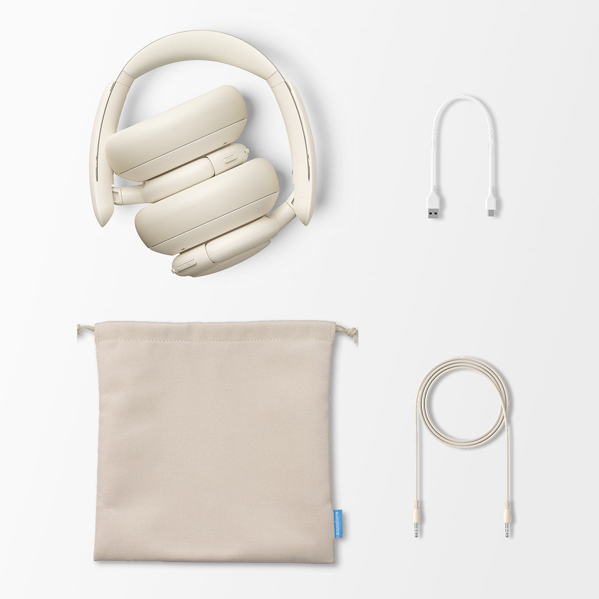 Anker Soundcore Life Q30 Kulak Üstü Bluetooth Kulaklık - Krem