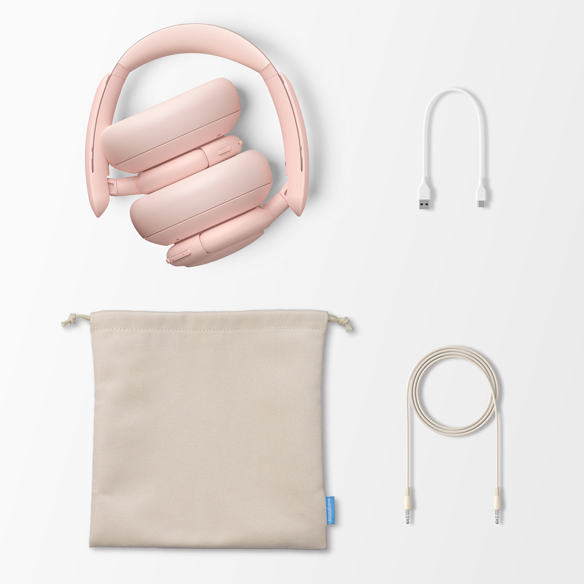 Anker Soundcore Life Q30 Bluetooth Kulaklık - Pembe
