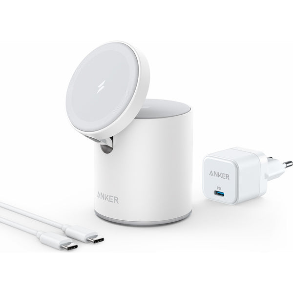 Anker 623 MagGo Magnetic Wireless Charger (MagSafe) - Marble White