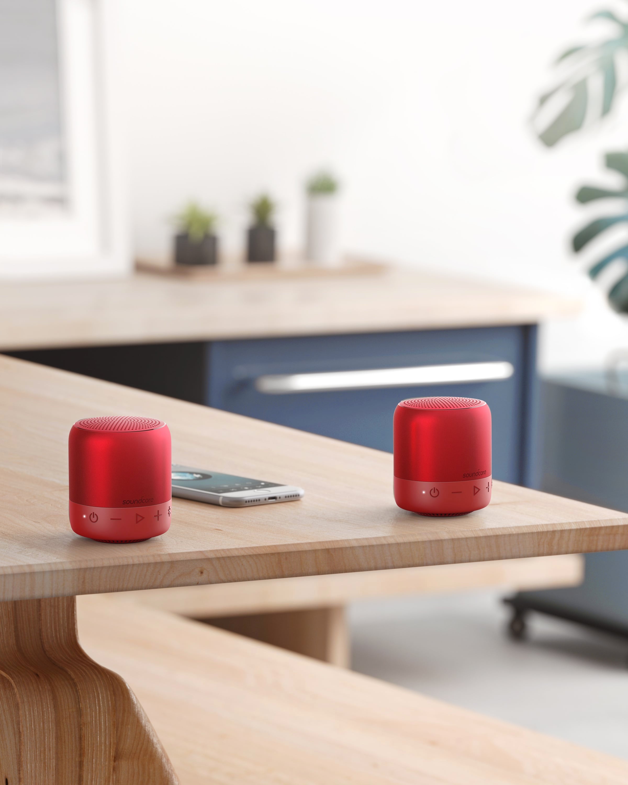Anker SoundCore Mini 2 Wireless Bluetooth Speaker - Red