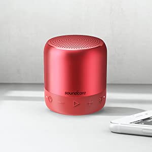 Anker SoundCore Mini 2 Kablosuz Bluetooth Hoparlör - Kırmızı