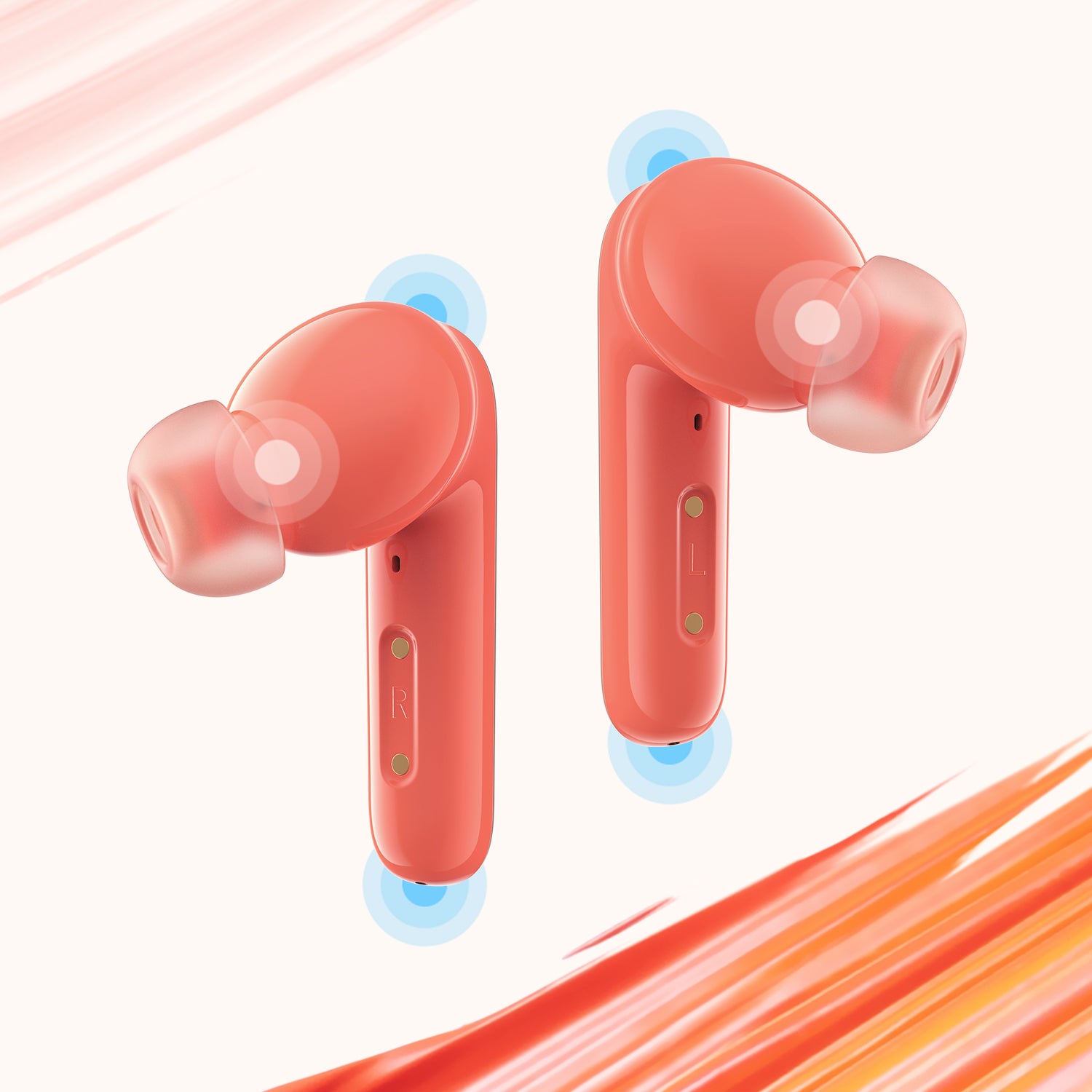 Anker Soundcore Life P3 Bluetooth In-Ear Headphones - Coral