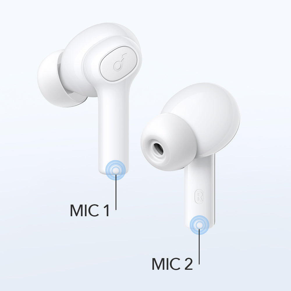 Anker SoundCore R100 TWS Bluetooth Kulaklık - IPX5 Suya Dayanıklı - Beyaz