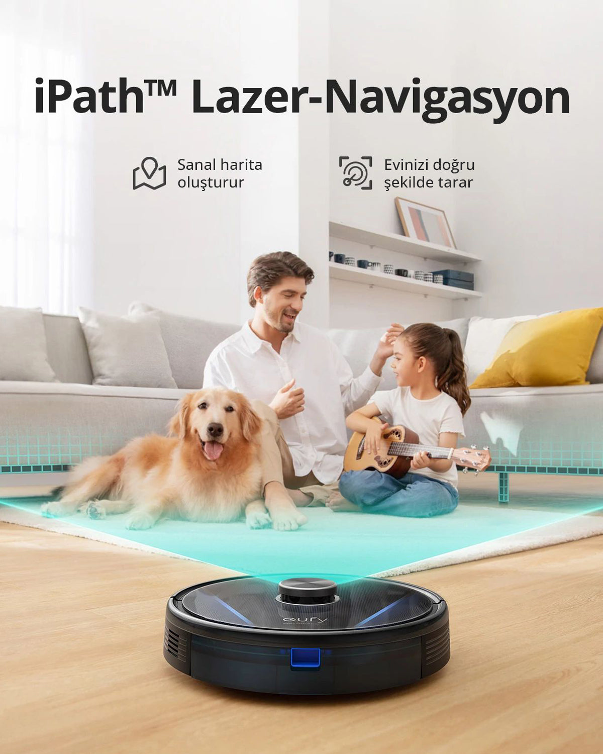 Anker eufy Clean LR30 Hybrid+ Smart Robot Vacuum Cleaner with Automatic Emptying Station