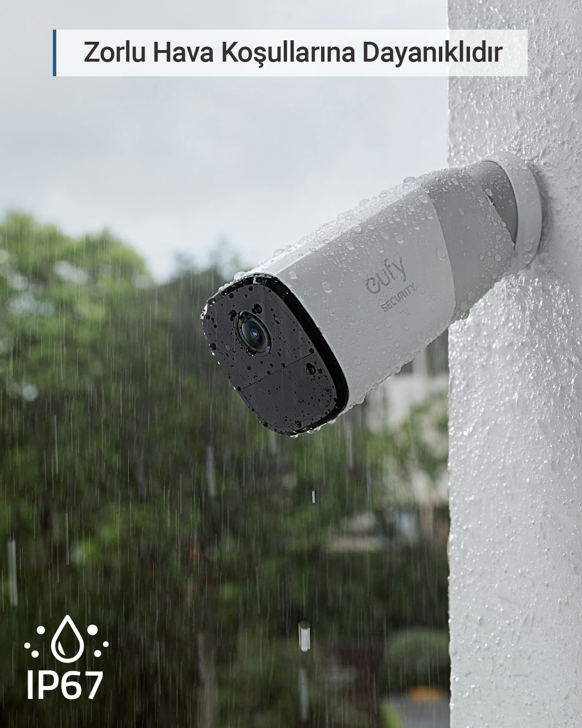 Anker eufyCam 2 Pro Akıllı 2K Çözünürlüklü Kablosuz Ev Güvenlik Kamerası