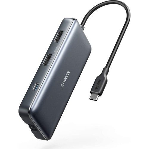 Anker PowerExpand 8in1 USB-C PD Hub - Ethernet HDMI Sd Kart - A8380 - Anker-TR