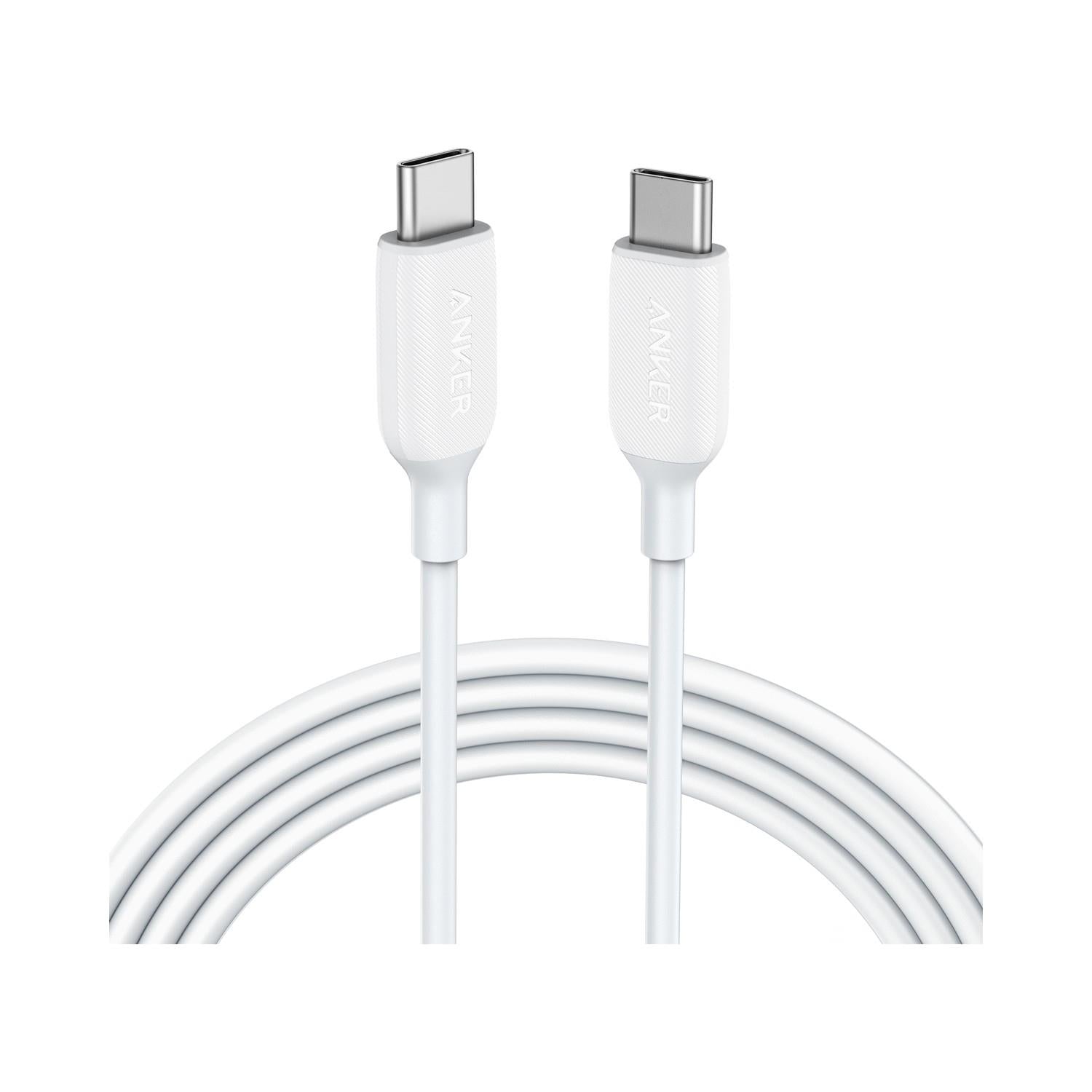 Anker PowerLine III USB-C o USB-C 1.8m Data/Şarj Kablosu - 60W - Beyaz