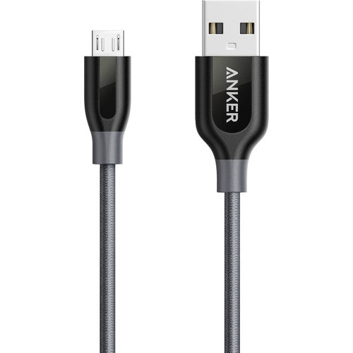 Anker Powerline+ Micro USB Data/Şarj Kablosu 0.9 Metre - Gri - Anker-TR