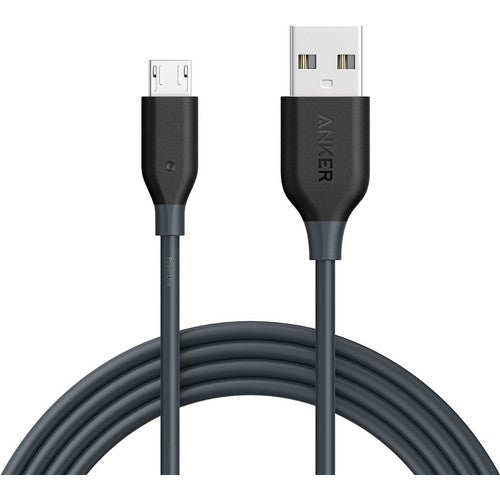 Anker Powerline Micro USB Şarj/ Data Kablosu 1.8 Metre - Gri - Anker-TR