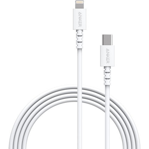 Anker PowerLine Select USB-C To iPhone Lightning Data/Şarj Kablosu 1.8 Metre MFI Lisanslı - Beyaz - Anker-TR