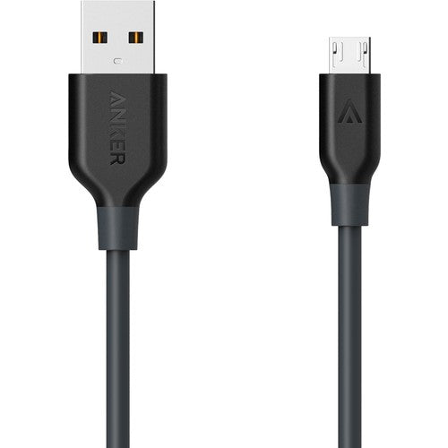 Anker PowerLine Micro USB Charge/Data Cable 0.9 Meter Gray