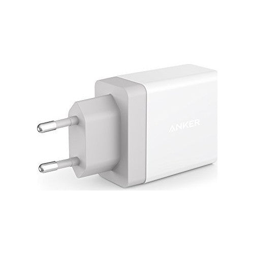 Anker PowerPort 2 24W Travel Charger White