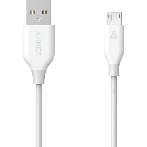 Anker Powerline Micro USB Cable-1.8M-White-A8133021-ONP