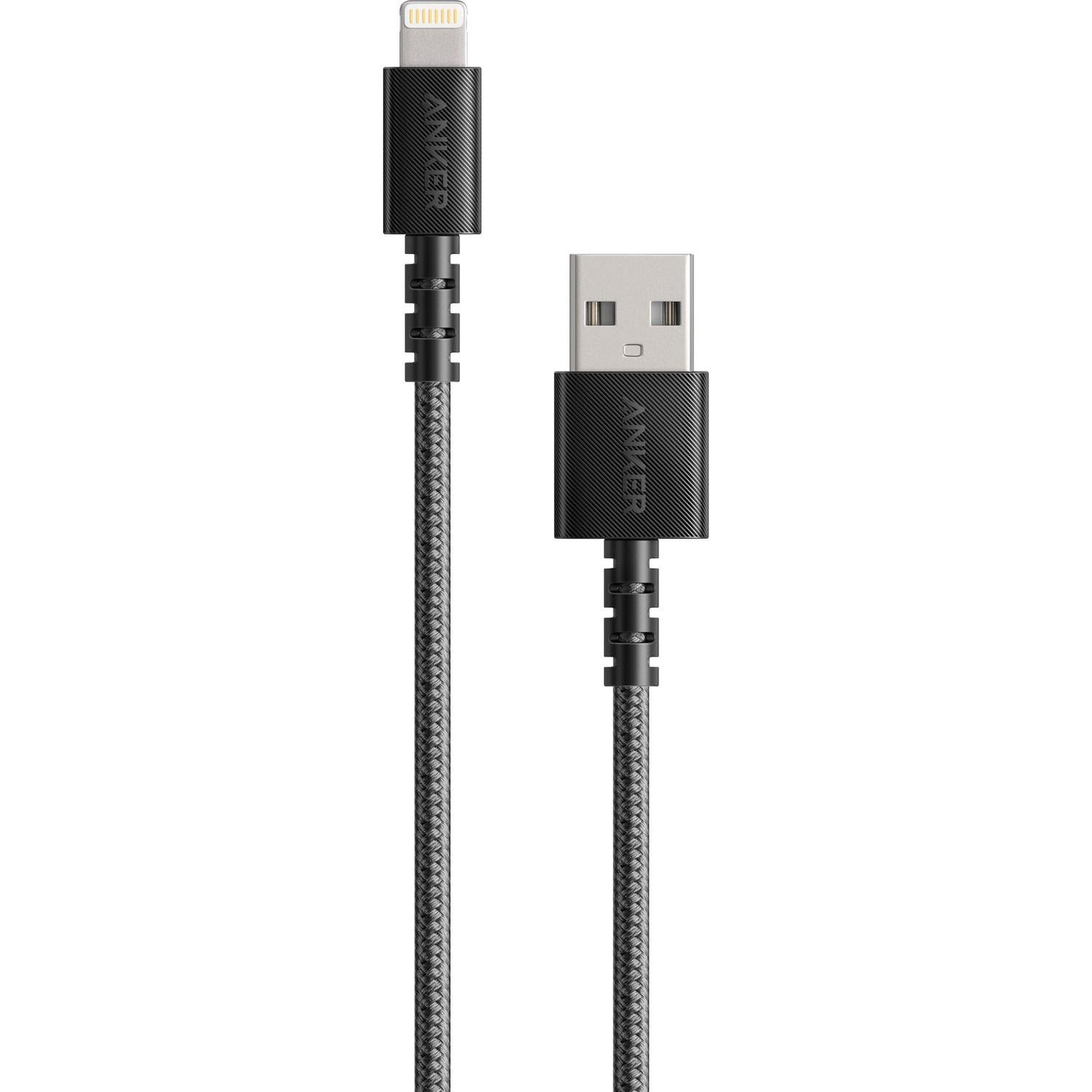 Anker PowerLine Select+ Apple Lightning 0.9 Metre USB Data/Şarj Kablosu - Siyah - MFI Lisanslı - Anker-TR