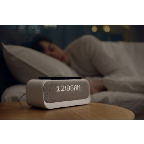 Anker SoundCore Wakey - Qi Hızlı Kablosuz Şarjlı Çalar Saat FM Radyo - Bluetooth 5.0 Stereo Hoparlör - Anker-TR